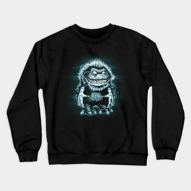 Graphic Picture Critter Cartoon Character Crewneck Sweatshirt by WillyPierrot